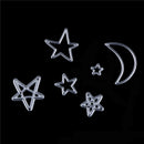 Cute Star Moon Metal Cutting Die Stencil For Scrapbooking DIY Album Card DecorJR