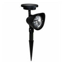 3-LED Solar Spot Light Outdoor Garden Lawn Landscape LED Spotlight Pat VBC