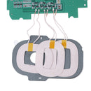 DIY 3 coils Qi wireless charger PCBA circuit board 5V/2A Qi wireless charging ME