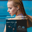 Wireless Headphones TWS Bluetooth 5.0IPX7 Waterproof Earphones O4K2