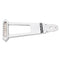 6 String Archtop Guitar Trapeze Tailpiece Bridge Guitar Accessory Chrome New