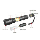 5 Modes Zoom T6+COB LED Flashlight Magnetic Torch Outdoor Emergency Light