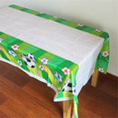 Disposable Plastic TableCloth Football Table Cover For Kids Birthday KQ FT