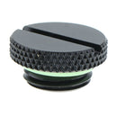 Black G1/4 Thread Low Profile Plug for PC Water Cooling Radiator Reservoir A
