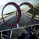 Universal Shiny Purple Snowflake Auto Car Steering Wheel Cover Non-slip Elas- OZ