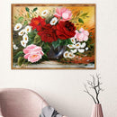 5D DIY Diamond Painting Warm Flowers Cross Stitch Embroidery Rhinestones