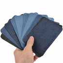 5X(10Pcs Thermal Sticky Iron On Mending Patches Jeans Bag Hat Repair Decor R2L5)
