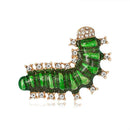 Fashion Insect Rhinestone Brooch Badge Jacket Jewelry Bag Accessories (B) A