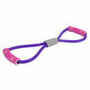 4PCS Latex Rubber Resistance Stretch Band Rope Fitness Exercise Pilates Yoga asd