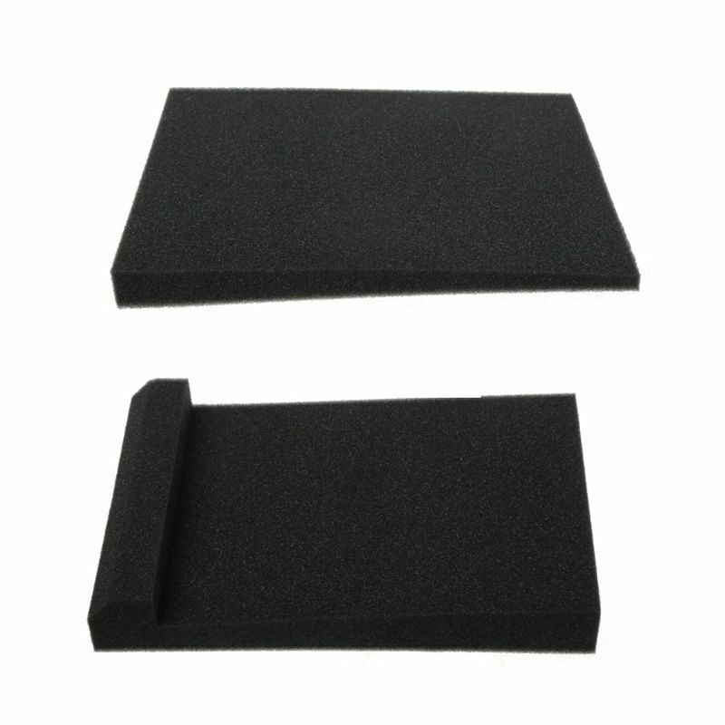 1 Set Sponge Studio Monitor Speaker Acoustic Insulation Foam Insulator Pads C5H3