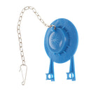 Adjustable Toilet Tank Water Saver Flapper Repair Part Supplies Blue  ODES