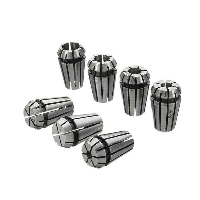 8 Pcs Spring Collet Set Holder Engraving 5mm Extension Rod Motor Shaft ER11A