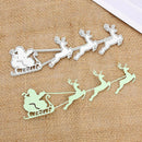 Santa Claus Elk Mold Carbon Steel Cutting Dies for Craft Album Cards Embossi Hn