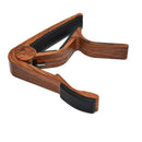 Wood Grain Metal Guitar Capo  Quick Change Tuning Clamp Musical Instrument Parts