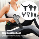 7pcs EVA Fascia Massager Pain Relief Home Muscle Massage Head Set 19mm Caliber