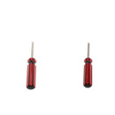 2 Pieces Car Truck Bike Screwdriver Valve Core Removal Tube Repair Tool