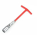 21mm Spark Plug Removal Tool T-Bar Flexible Spanner Socket Wrench Instrument
