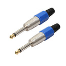 2xMono Sophomore Core Amplifier Microphone Plug 6.35mm Audio Jack Connector