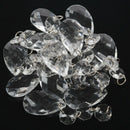 12pcs Acrylic Crystal Beads Drop Shape Garland Chandelier Hanging Party Dec