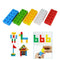 50Pack Snap Cubes Math Linking Cubes Interlocking Counting Blocks Learning Toys