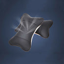 1pc Car Seat Headrest Pad Memory Foam Leather Head Neck Rest Cushion Pillow