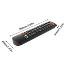 RC200 Remote Control TV Controller Replacement for TCL YouTube Smart TV A