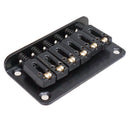 Hardtail Guitar Bridge Body Through for 6 String Electric Parts Black J9D9