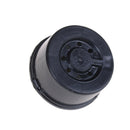 16Mm Black Male Threaded Filter Silencer Mufflers For Air Compressor Intake BX