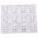 12 Pairs Alloy Piercing Tool Kit Ear Piercing Gun Earing For Piercing Tools L BX