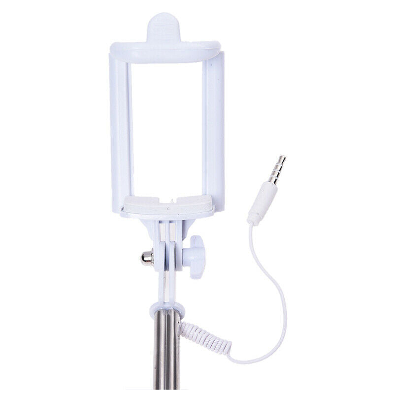 Mini Self-photo Selfie Stick Expandable Folding Handheld Holder for Cell Ph N7H2