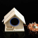 Hanging Bird House Outdoor Garden Decorative Wooden Pet Birdhouse for Bluebirds,