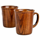 Solid Jujube Mug Wooden Coffee Beer Mugs Wood Cup Handmade Tea Cup With Han