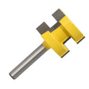 2pc 1/4 Inch Shank Tongue and Groove Router Bit for Woodworking Cutter Tools