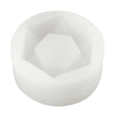 Diamond Shaped Surface Succulent Plant Flower Pot Soap Bottle Mold Silicone