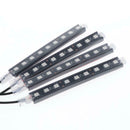 2pcs LED Rope Light Lighting Outdoor Indoor Background Light Waterproof