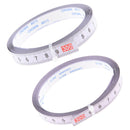 Set of 2 Self Adhesive Measure Tape Metric Stick Ruler, 300cm, Right To Left and