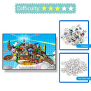 1000pcs Flying Tortoise Puzzle DIY Cartoon Jigsaw Toys Assembling Picture