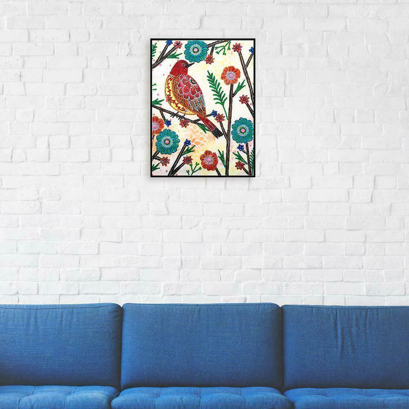 5D DIY Special Shaped Diamond Painting Bird Cross Stitch Mosaic Craft Kits