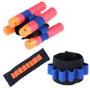1Pc Wrist belt band strap for soft eva bullet dart ammo storage holder toysJ J%x