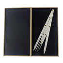 Stainless steel Golden Ratio Permanent Makeup Eyebrow Measure Tool MeanSEAU