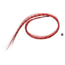 Set 10 Colors Grizzly Synthetic Feather Hair Extensions + Beads L2B6