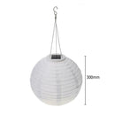 LED Solar Lantern Ball Light Waterproof Outdoor Wedding Festival Decor Lamp