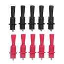 5 Pairs Alligator Crocodile Test Clips Clamps for Multimeter Tester Probe