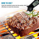 High-precision folding barbecue thermometer cooking thermometer water K1I6