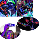 12Pcs/Set Halloween Makeup Neon Fluorescent Body Paint Luminous Pigment Bod