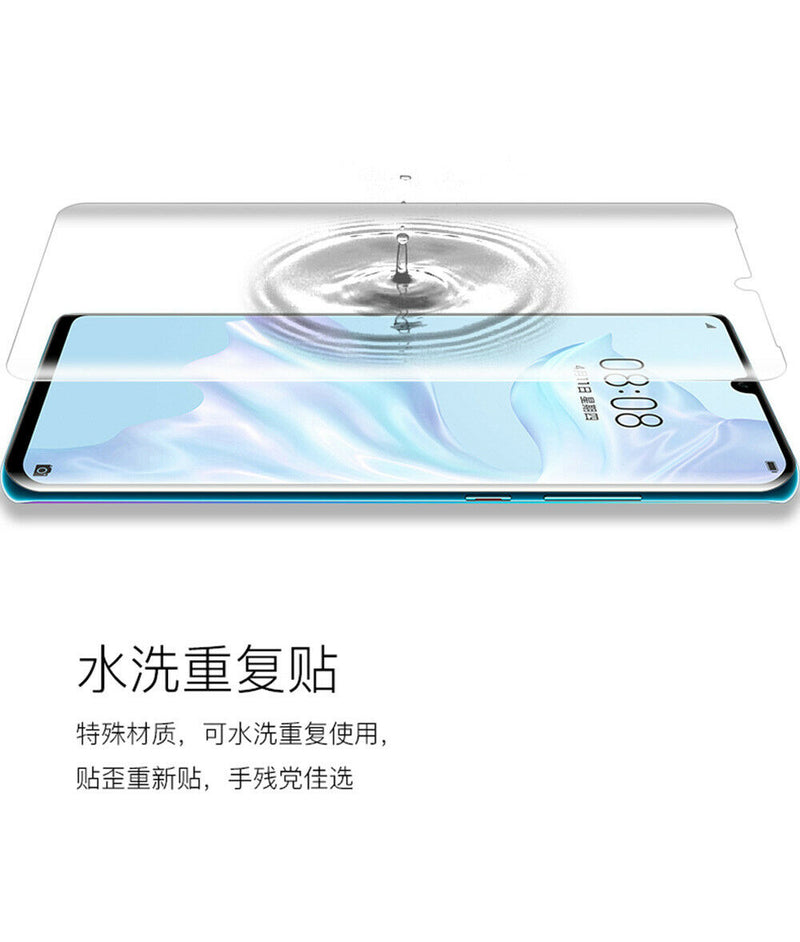 2pcs Screen Protector Full Coverage Soft Film Easy Install For Huawei P30 Pro
