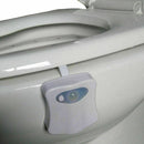 2x LED Toilet Seat Night Light Motion Sensor Lamp Adjustable 8 Color Cycle ST709