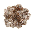 100pcs Natural Wooden Cake Embellishments Crafts for Scrapbooking Cardmaking
