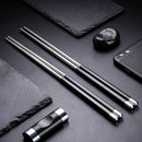 HOT Useful Chopsticks Metal Korean Chinese Stainless Steel Chop Sticks [1Pair].