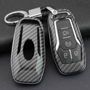 Strong Signal ABS Fiber Car Key Cover Well Protction Fit for Lincoln Style02